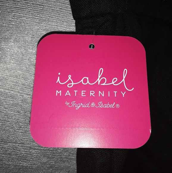 New Linen Maternity Shorts - Picture 2 of 6